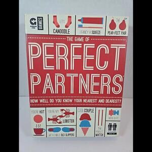 "The Game Of Perfect Partners"   Ginger Fox Party Game  Ages 16 to Adults